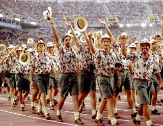 Illustration for article titled Look At What The Poor Scots Are Wearing To The Commonwealth Games